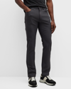 EMPORIO ARMANI MEN'S NYLON-STRETCH 5-POCKET PANTS