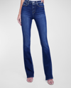 L Agence Selma High Rise Baby Bootcut Jeans In Columbia