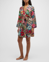 JOHNNY WAS EVELYN FLORAL-PRINT ROBE