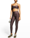 Alo Yoga High-waist Airlift Full-length Leggings In Raisin