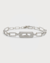 Messika 18k White Gold My Move Bracelet