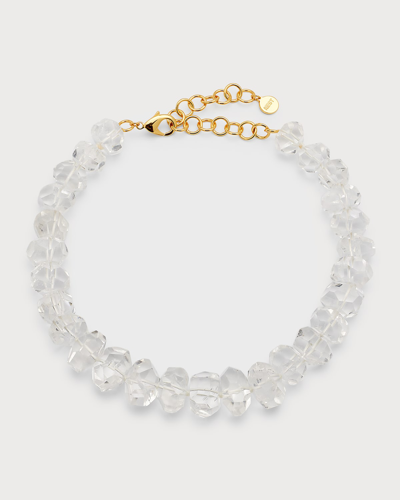 Nest Jewelry Faceted Crystal Statement Choker