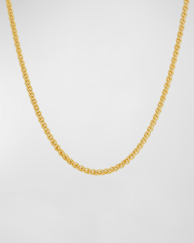 Konstantino Men's 18k Yellow Gold Rope Chain Necklace