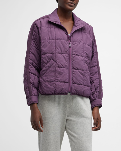 Fp Movement By Free People Pippa Packable Puffer Jacket In Mulberry