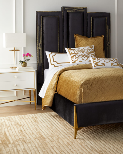 Haute House X Stroheim Sasha King Bed In Black
