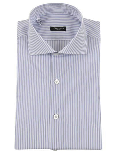 Sartorio Napoli Stripe Print Shirt