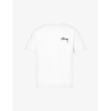 STUSSY 8 BALL LOGO-PRINT COTTON-JERSEY T-SHIRT