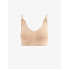 Bravado Designs Body Silk Stretch-recycled-nylon Blend Nursing Bra In Butterscotch