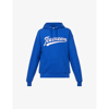 Icecream Pitcher Cotton-jersey Hoodie In Royal Blue