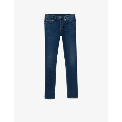 Sandro Washed Slim Fit Jeans In Blue Vintage In Blue_vintage_denim