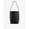 The Row Womens Black Pld Park Medium Leather Tote Bag