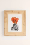 Urban Outfitters Hagar Vardimon Orange Art Print In Pine