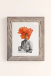 Urban Outfitters Hagar Vardimon Orange Art Print In Buff Barnwood