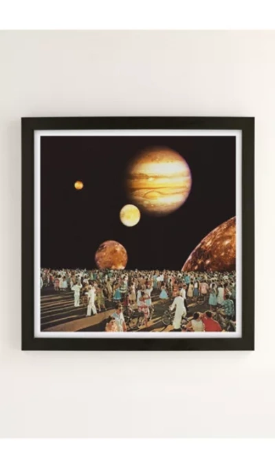 Urban Outfitters Mariano Peccinetti Planetarium Print In Modern Black