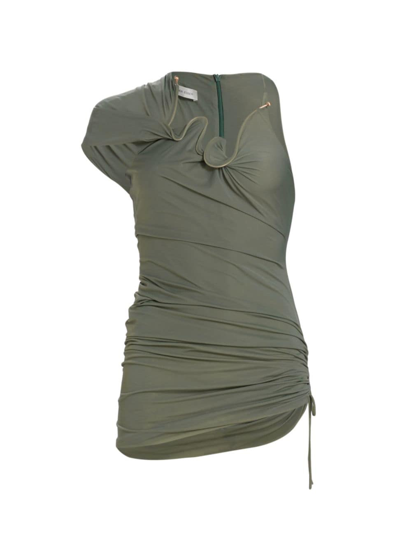 Christopher Esber Women's Venus Asymmetric Tunic In Khaki | ModeSens
