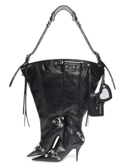 Balenciaga Le Cagole Boot Bag In Black