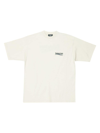 Balenciaga Political Campaign T-shirt Large Fit In Dirty White Black Blue
