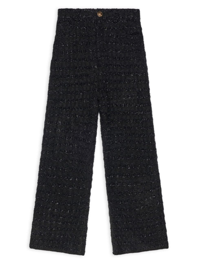 Balenciaga Large Baggy Trousers In Wool Blend In Black