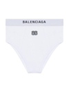Balenciaga Women's Sports Slip Briefs In White