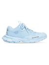 Balenciaga Track.3 Sneaker In Light Blue/ Black