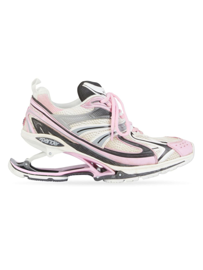 Balenciaga X-pander Sneaker In Pink Silver Black White