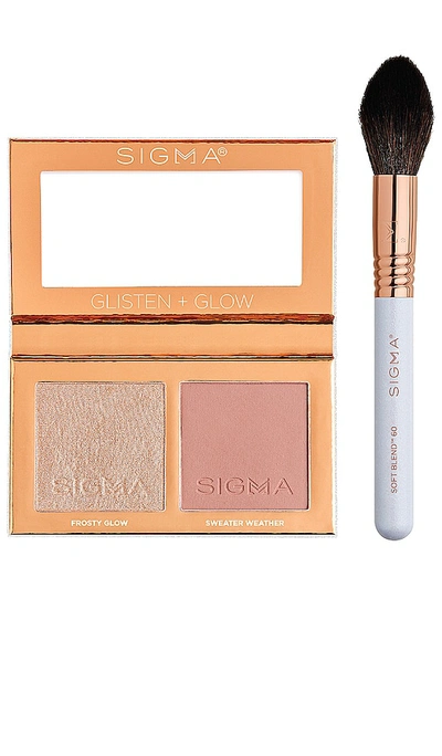 Sigma Beauty Glisten + Glow Cheek Duo In N,a