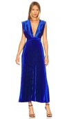 L'idée Gala Gown In Bright Blue