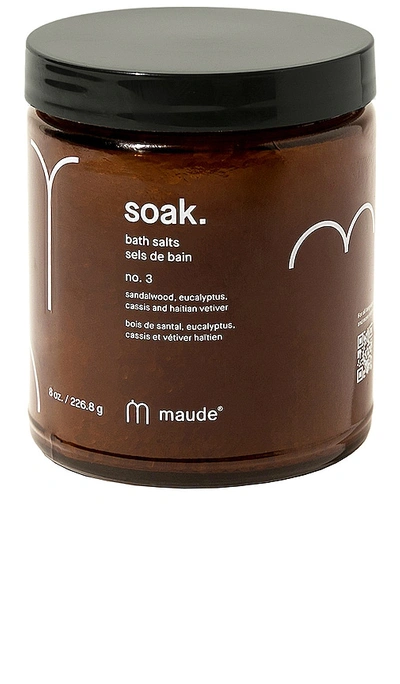 Maude Soak Bath Salt No. 3 In N,a
