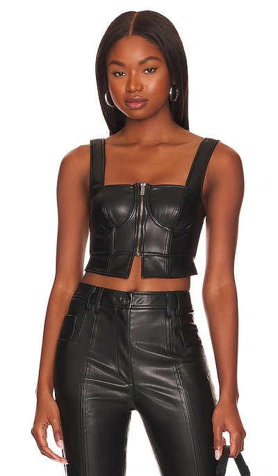 Lpa Viviana Corset Top In Black