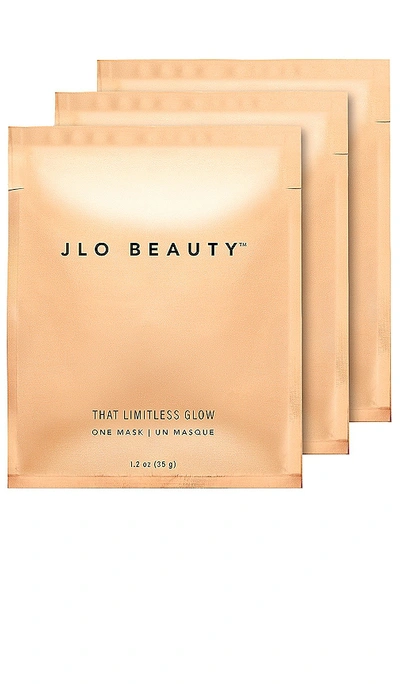 JLO BEAUTY THAT LIMITLESS GLOW SHEET MASK 3 PACK