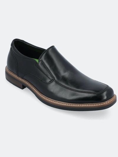 Vance Co. Shoes Fowler Slip-on Casual Loafer In Black