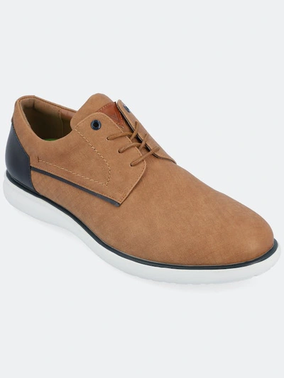 Vance Co. Shoes Kirkwell Lace-up Casual Derby Shoe In Brown