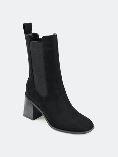 Journee Collection Collection Women's Tru Comfort Foam Kaydia Bootie In Black