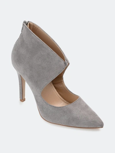Journee Collection Tru Comfort Junniper Pump In Grey