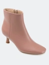 Journee Collection Tru Comfort Kelssa Bootie In Pink