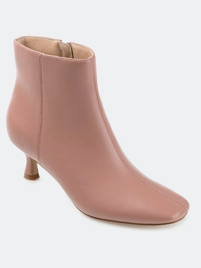 Journee Collection Tru Comfort Kelssa Bootie In Pink