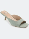 Journee Collection Collection Women's Larna Wide Width Pump In Green