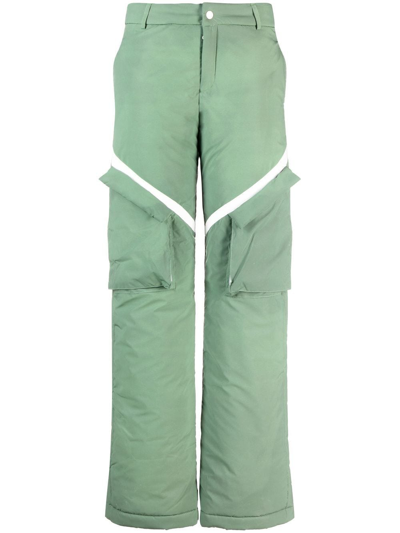 Poster Girl Karina Reflective Ski Trousers In Green