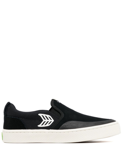 Cariuma Skate Pro Slip-on Sneakers In Black