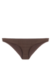 FORM AND FOLD TEXTURED BIKINI BOTTOMS