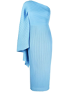 Solace London Dress  Woman In Blue