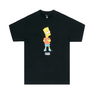 Pre-owned Kith For The Simpsons Bart Tee 'black'