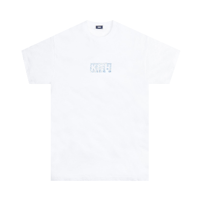 Pre-owned Kith Tile Classic Logo Tee 'white'