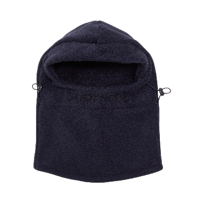 Pre-owned Supreme Polartec Earflap Camp Cap 'black'