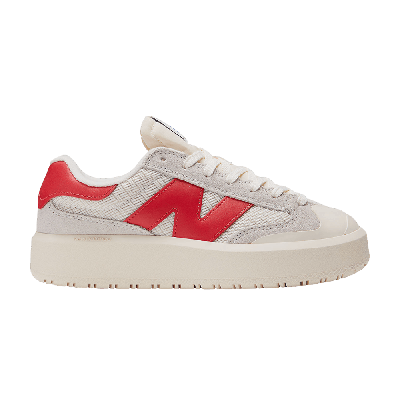Pre-owned New Balance Ct302 'sea Salt True Red' In White