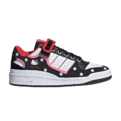Pre-owned Adidas Originals Hello Kitty X Wmns Forum Low 'polka Dot' In Black