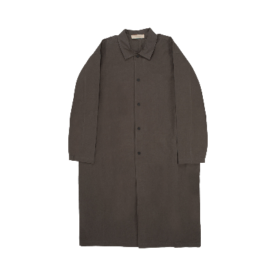 Pre-owned Essentials Fear Of God  Long Coat 'off Black'