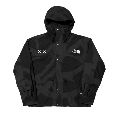 Pre-owned The North Face X Kaws 1986 Mountain Jacket 'black'