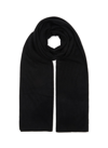 Lisa Yang 'paris' Cashmere Knit Scarf In Black