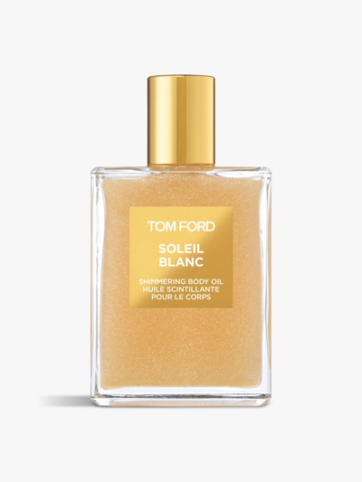Tom Ford Private Blend Soleil Blanc Shimmering Body Oil 45ml In White